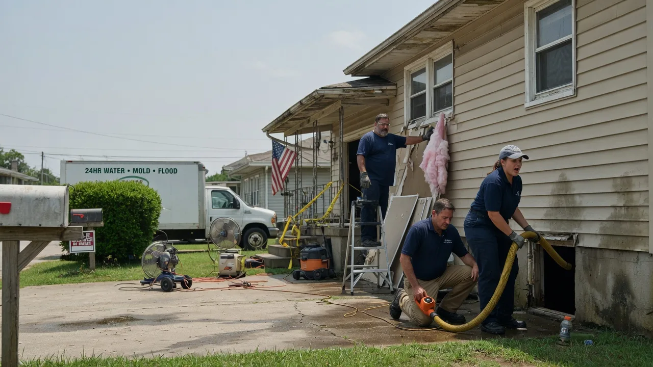 Water Damage Repair in Sweetwater, OK near me